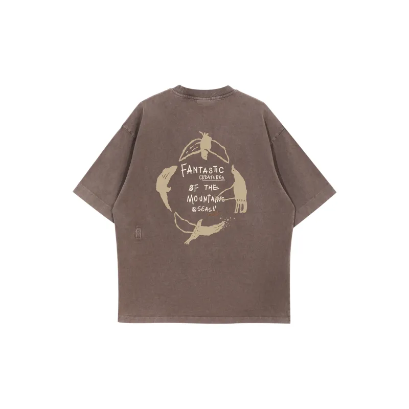 JACK JONES· T Shirt Men's Chocolate-1
