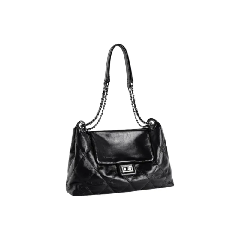 BLAKE FLEETO Cow Leather Hobo Bag Crossbody Bag Shoulder Bag Regular Women's Black-2