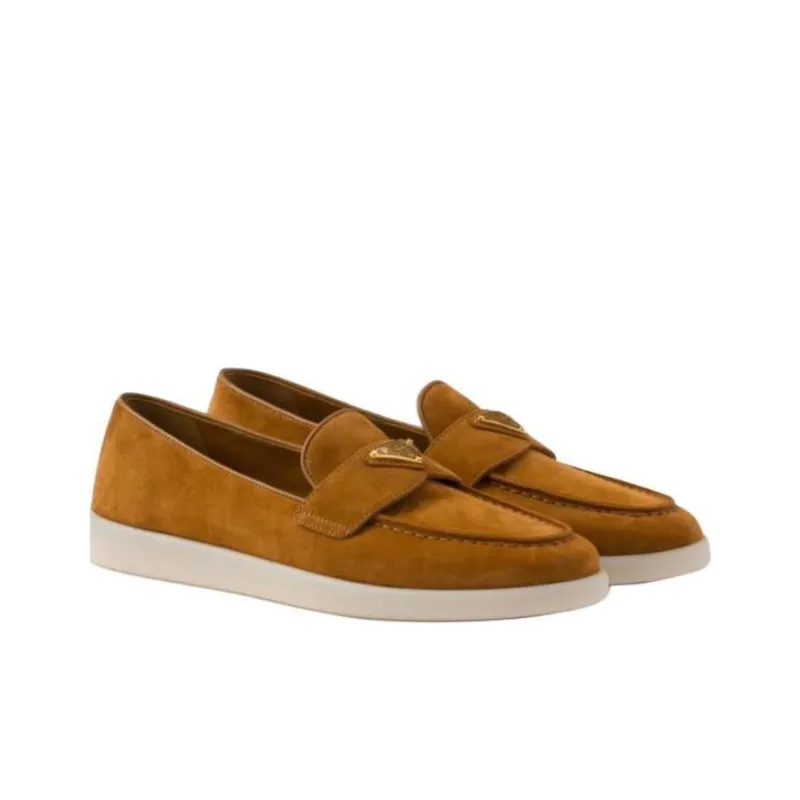 PRADA Loafers Women's Brown-2
