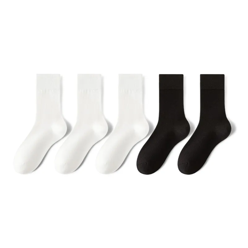 MIIOW Knee High Socks Men's 5 Pack-6