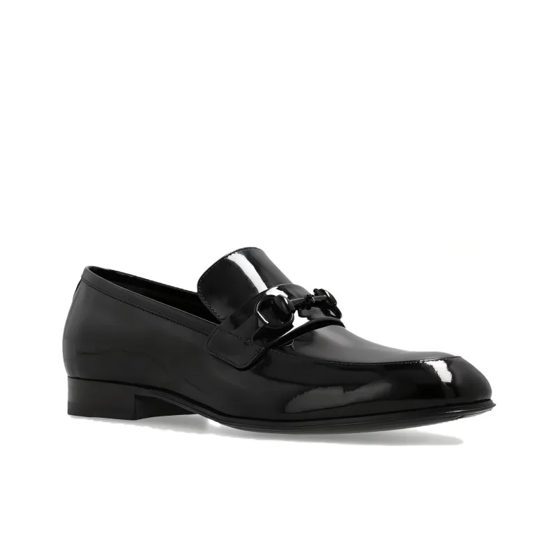 GUCCI Horsebit Loafers Men's Black-1