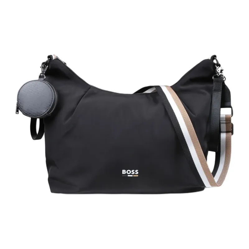 HUGO BOSS Polyester Diaper Bag Shoulder Bag Crossbody Bag Men's Black-0