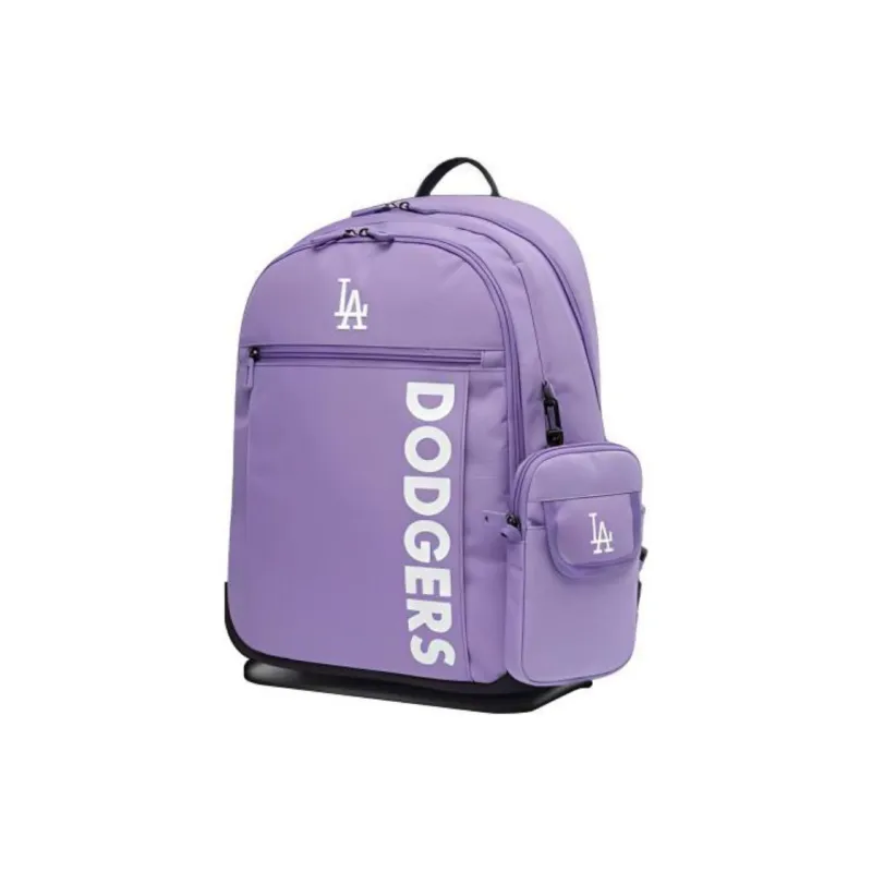 MLB Polyester Backpack Travel Bag Commuter Bag Backpack Regular Women's Purple-1