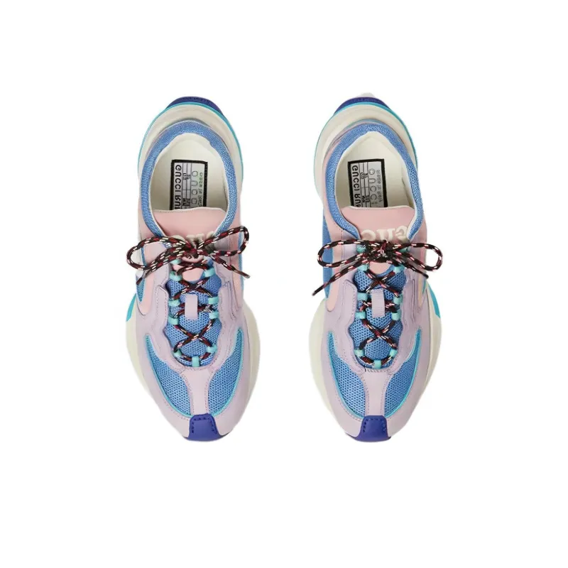 GUCCI Women's Run Sneaker 'Lilac Suede' Women's-3