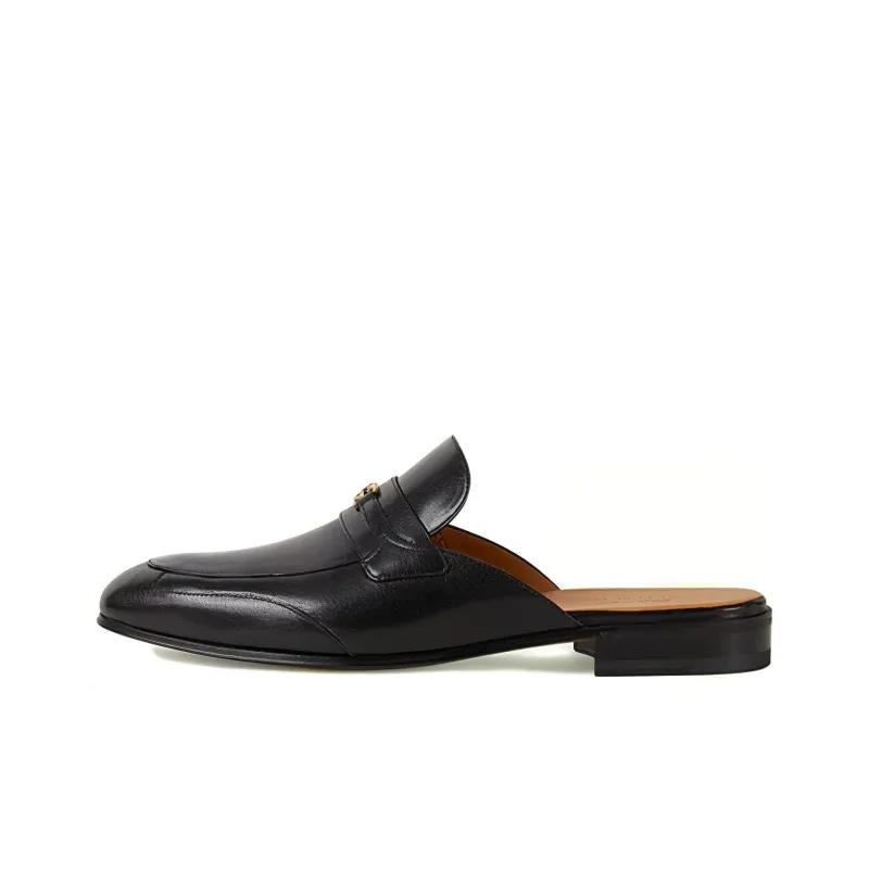GUCCI Interlocking G Slipper Black-0
