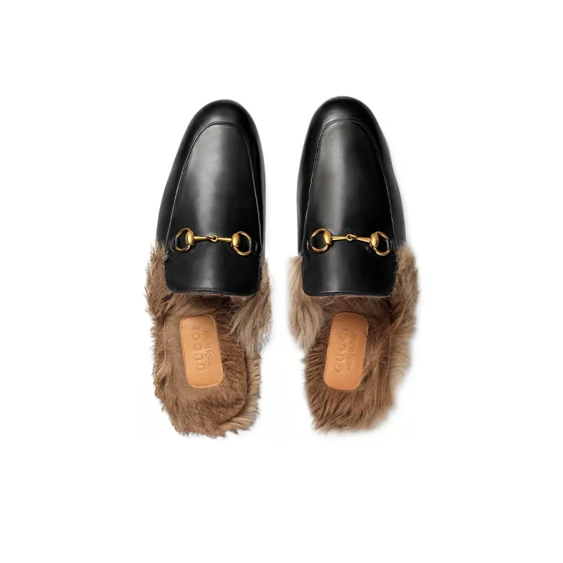 GUCCI Princetown Slipper Black 2015 ReEdition Leather-3