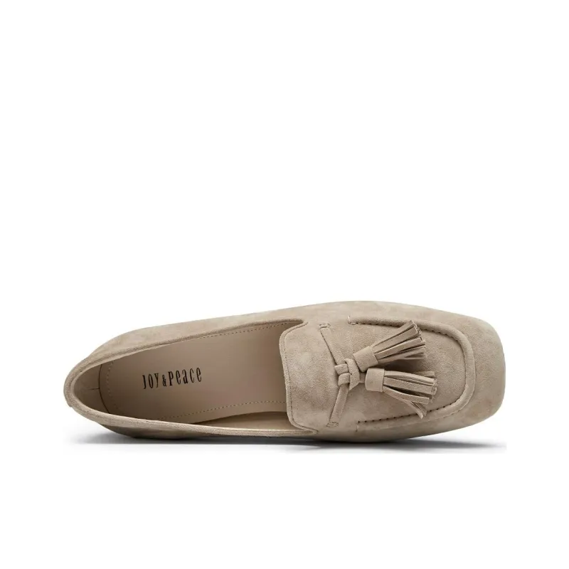 Joypeace Loafers Women's Brown/Gray-9