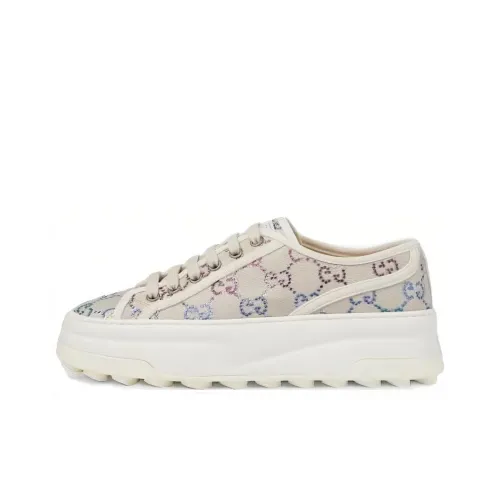 GUCCI Women's GG Sneaker 'Off White Crystals'