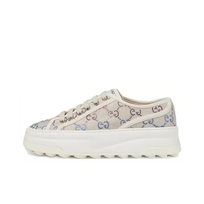 GUCCI Women's Gg Sneaker 'Off White Crystals' Women's-0