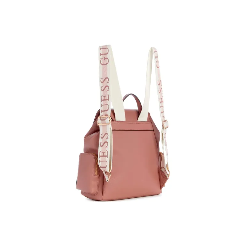 GUESS Artificial Leather Backpack Women's Pink-1