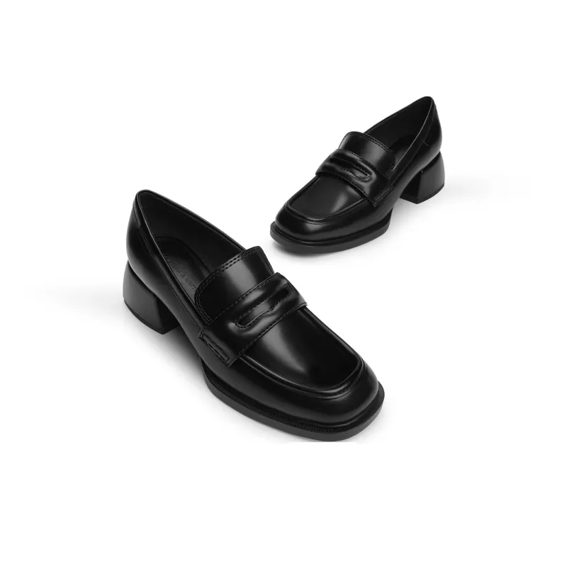 CHARLES&KEITH Small CK Loafers 5.2cm Women's Multicolor-7