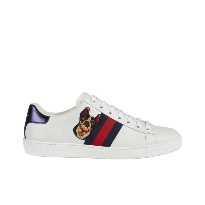 GUCCI Women's Ace 'Year Of The Dog White' Women's-1