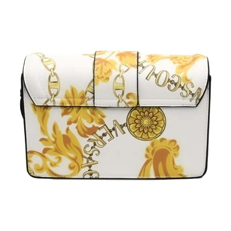 VERSACE JEANS COUTURE Polyester Portable Crossbody Bag, Shoulder Bag Women's White-2