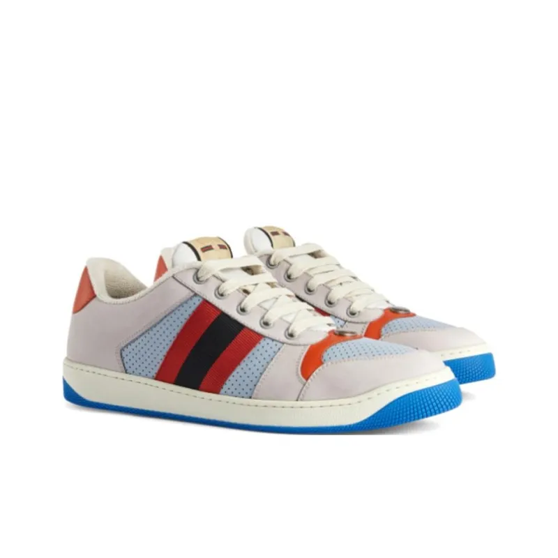 GUCCI Screener Lovelight Grey Suede-2