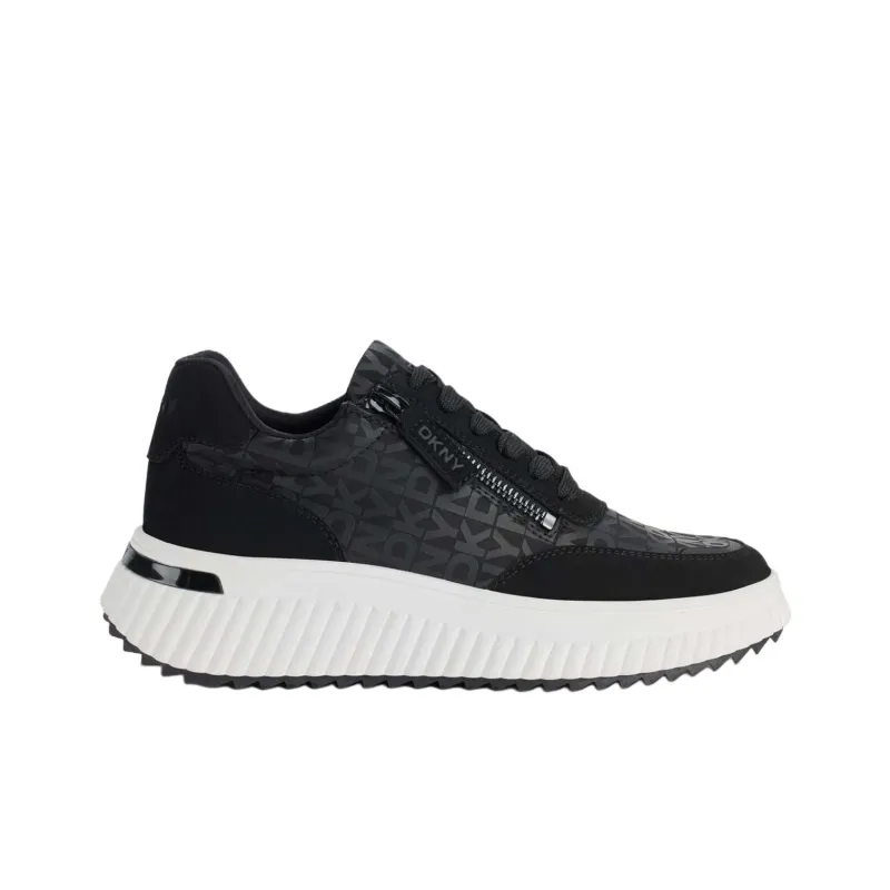 DKNY Lissa Low-Top Casual Shoes Women's Black-1
