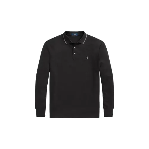 Polo Ralph Lauren Polo Shirts Men Black