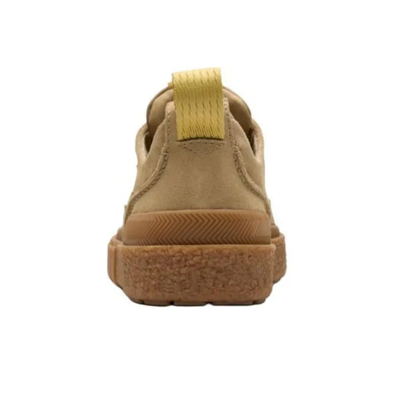 Clarks Breathable Low Top Skateboard Shoes Men's Yellow-3