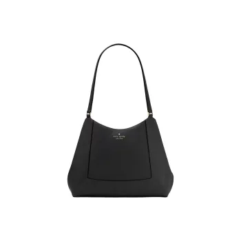 Kate Spade Pebble Leather Handbag, Shoulder Bag Women's Black