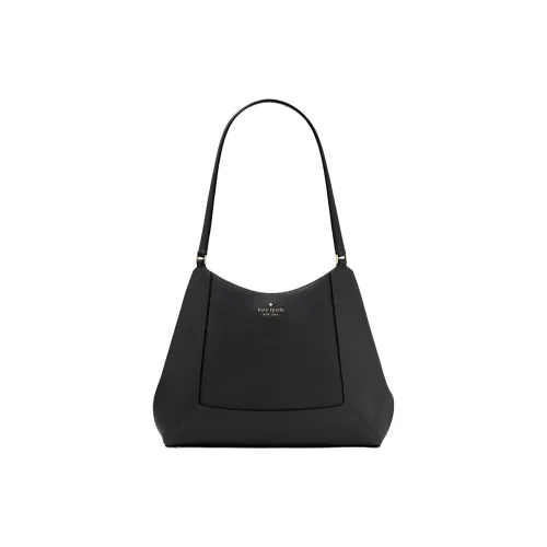 Kate Spade Pebble Leather Handbag, Shoulder Bag Women's Black