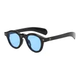 Black Frame with Blue Lens