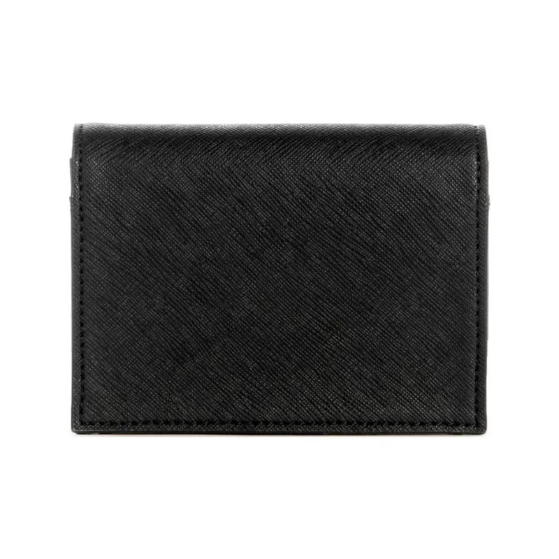GUESS Artificial Leather Wallet Mini Women's Black-1