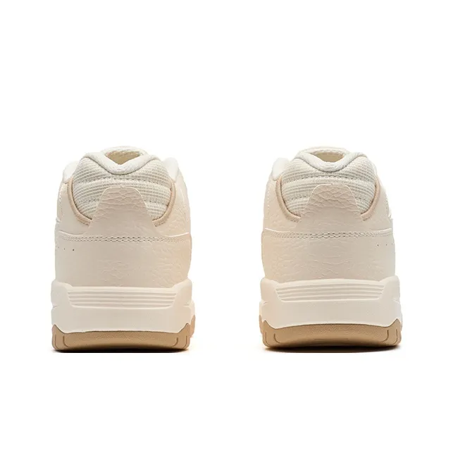 XTEP Lightweight Mid Top Skateboard Shoes Women's Light Apricot-5