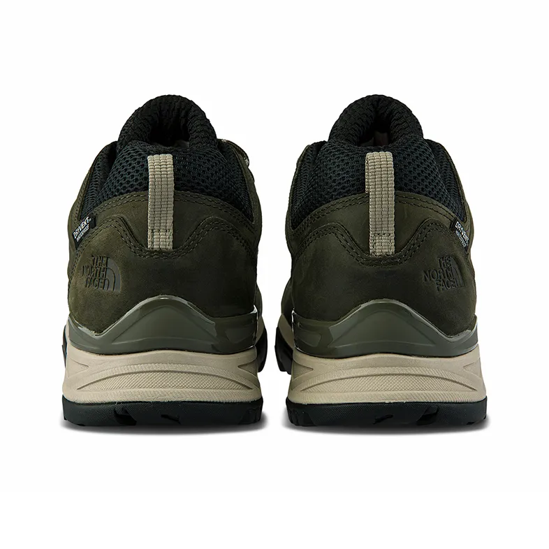 THE NORTH FACE Hedgehog Hike 2 Wear-Resistant Water-Resistant Grip Low-Top Trekking Shoes Men's Black Green-3