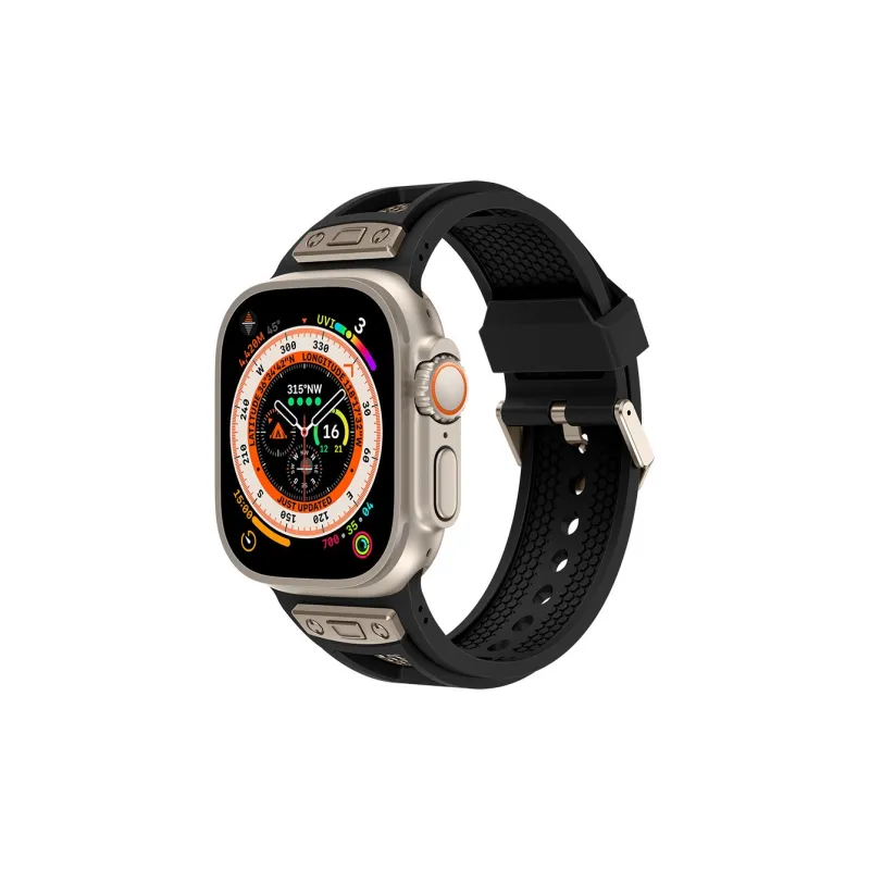FZRT Compatibility Apple Watch Ultra 2 Apple S9 Smart Accessories IWatch 8/7/6 SE Watch Bands 49mm Unisex-3