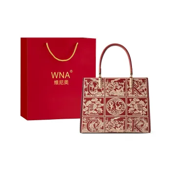 Vigno Synthetic Leather Handbag One Shoulder Crossbody Regular Women's Red