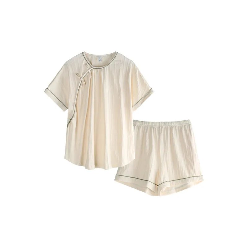 Xuan Liang Pajama Set Women's Maroon-2