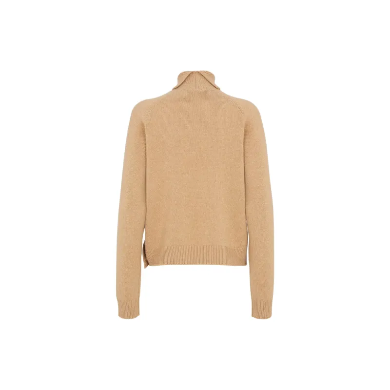 FENDI Turtleneck Long Sleeved Knitted Jumper-1