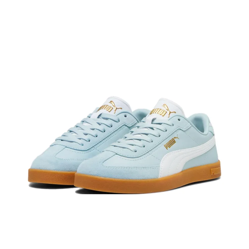 PUMA Club Anti Slip Wear Resistant Low Top Skateboard Shoes Unisex Blue-2