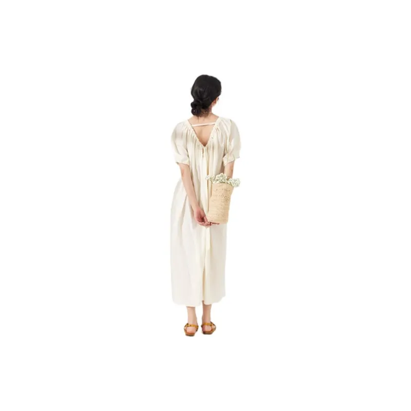 ZIMO Short Sleeved Dresses Women's-0