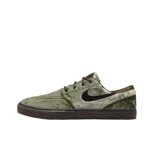 Nike Sb Zoom Janoski Skateboard Shoes Unisex Low-Top Green