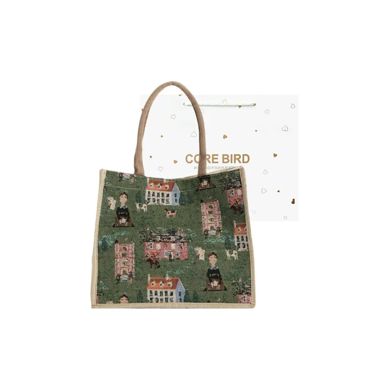 CORE BIRD Canvas Bag, Shoulder Bag Women's Multicolor-15
