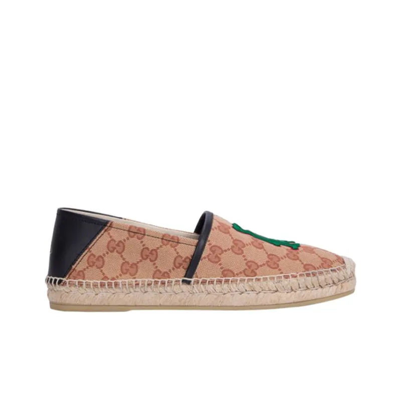 GUCCI GG Casual Shoes Brown Black-1