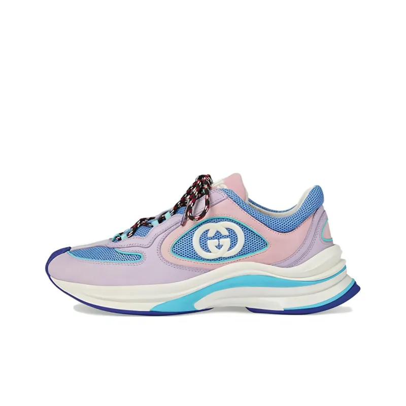 GUCCI Women's Run Sneaker 'Lilac Suede' Women's-0