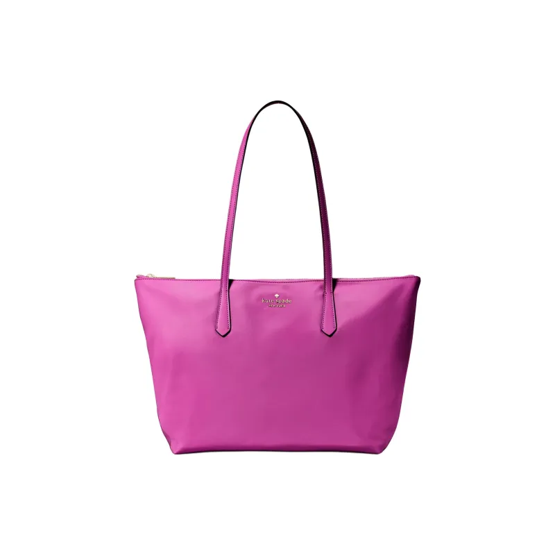 Kate Spade Recycled Nylon Tote Bag Shopping Bag Handbag Shoulder Bag Women's Baha Rose-0