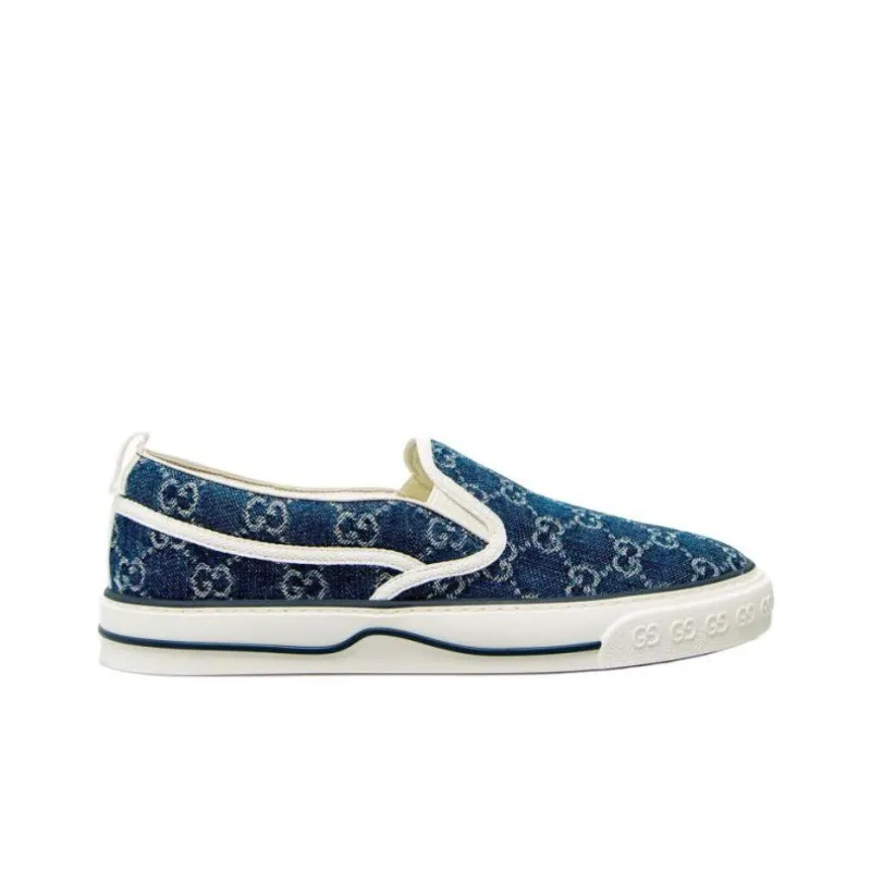 GUCCI Tennis 1977 Slip On 'Denim'-1