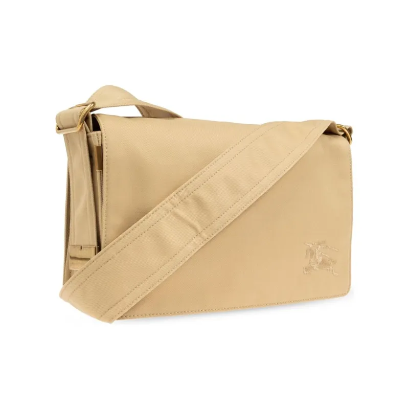 Burberry Recycled Polyester Crossbody Bag, Shoulder Bag Men's Sand Beige Yellow-1