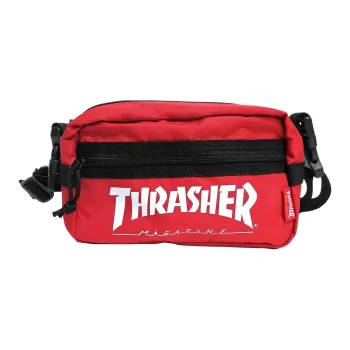 Thrasher Polyester Fanny Pack Regular Unisex White/Red
