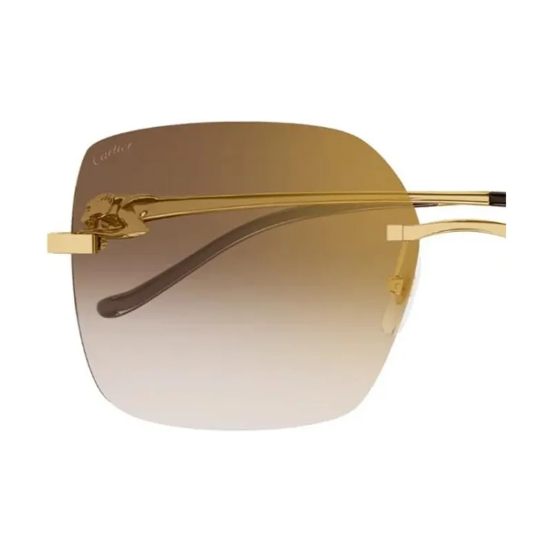 Cartier Square Rimless Sunglasses-2