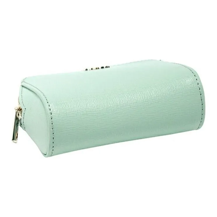 Furla Cow Leather Coin Purse Women's Mint Green-3