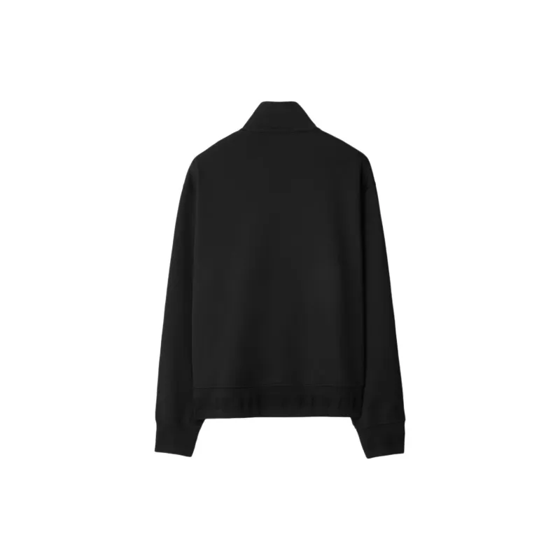 Burberry Logo Embroidered Zipped Sports Jacket-1