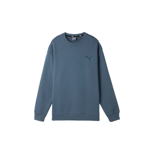 PUMA ELEVATED CREWNECK FL Sweatshirts Men Midnight Blue