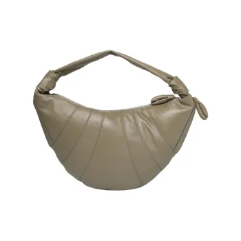 Lemaire Calfskin Croissant Bag, Croissant Bag, Croissant Bag, One Shoulder Handbag Women's Green