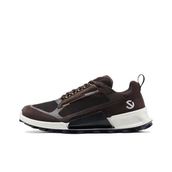 Ecco Cushioning Low Top Casual Shoes Men's Mocha Brown