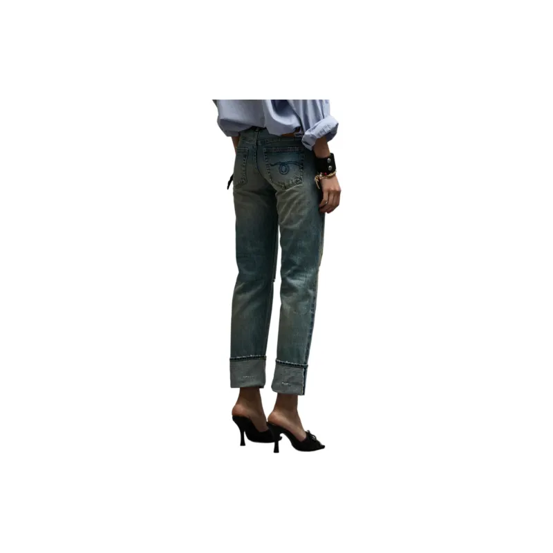 R13 Jeans Women's Blue-2
