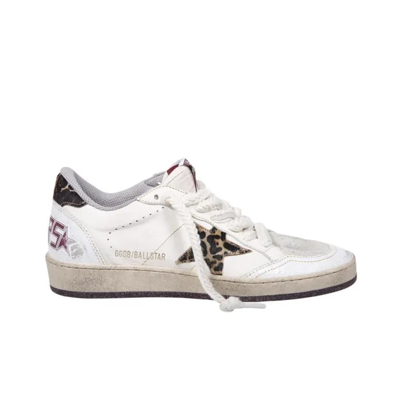 Golden Goose Ballstar Low Top Skateboard Shoes Women's White-1