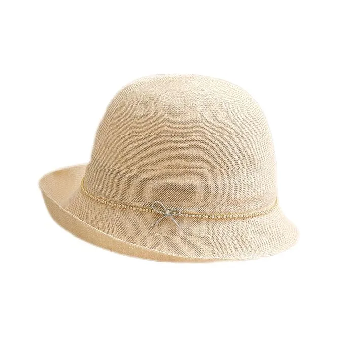 MINGYUANDAILI Rice Paper Blend Bucket Hats Women's-2